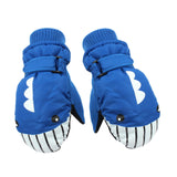 Maxbell Kids Winter Gloves Warm Thickened Gloves Snow Gloves for Skiing Snow Outdoor blue