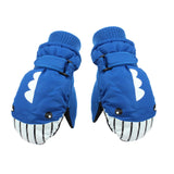 Maxbell Kids Winter Gloves Warm Thickened Gloves Snow Gloves for Skiing Snow Outdoor blue