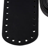 Maxbell 2xCrochet Bag Bottom Base Crochet Bag Making Set for Crossbody Bag Purse Parts Black