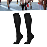 Maxbell 3xCompression Socks Thick Breathable Soccer Socks for Training Rugby Men Women L XL