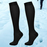 Maxbell 4xCompression Socks Thick Breathable Soccer Socks for Training Rugby Men Women L XL