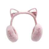 Maxbell Kids Winter Earmuffs Ear Warmers Ear Covers for Traveling Outdoor Biking Pink