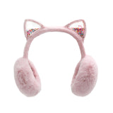 Maxbell Kids Winter Earmuffs Ear Warmers Ear Covers for Traveling Outdoor Biking Pink