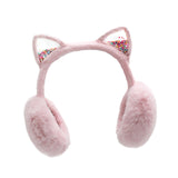 Maxbell Kids Winter Earmuffs Ear Warmers Ear Covers for Traveling Outdoor Biking Pink