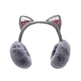 Maxbell Kids Winter Earmuffs Ear Warmers Ear Covers for Traveling Outdoor Biking Gray