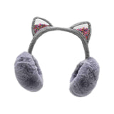 Maxbell Kids Winter Earmuffs Ear Warmers Ear Covers for Traveling Outdoor Biking Gray