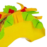 Maxbell 3xMexican Hat Funny Creative Women Decor Headwear for Party Halloween Carnival Taco 20cmx40cm