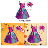 Maxbell 2xCandy Dress for Girls Sleeveless Princess Dress Dance Role Playing 110