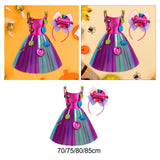 Maxbell 3xCandy Dress for Girls Sleeveless Princess Dress Dance Role Playing 110