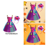 Maxbell 2xCandy Dress for Girls Sleeveless Princess Dress Dance Role Playing 110