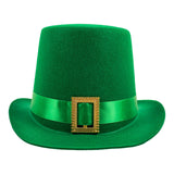 Maxbell 2xGreen Top Hats Steampunk Hats Funky Tall ST Patricks Day Hats Party Supplies