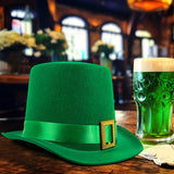 Maxbell 2xGreen Top Hats Steampunk Hats Funky Tall ST Patricks Day Hats Party Supplies
