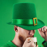 Maxbell 2xGreen Top Hats Steampunk Hats Funky Tall ST Patricks Day Hats Party Supplies