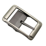 Maxbell 6xAlloy Belt Buckle Luxury for Leather Strap Reversible Zinc Alloy Replacement
