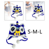 Maxbell Animal Hat Cold Weather with Earflap Ear Protection Chinese Lion Dance Hat
