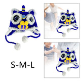 Maxbell Animal Hat Cold Weather with Earflap Ear Protection Chinese Lion Dance Hat