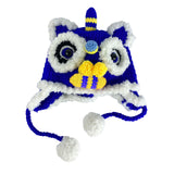Maxbell Animal Hat Cold Weather with Earflap Ear Protection Chinese Lion Dance Hat