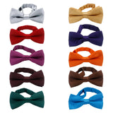Maxbell Kids Bow Tie Boys Boys Tuxedo Bowties for Celebrations Anniversary Birthdays Gray