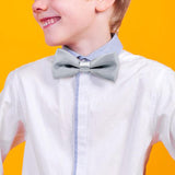 Maxbell Kids Bow Tie Boys Boys Tuxedo Bowties for Celebrations Anniversary Birthdays Gray