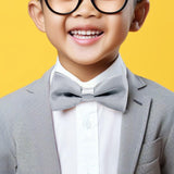 Maxbell Kids Bow Tie Boys Boys Tuxedo Bowties for Celebrations Anniversary Birthdays Gray
