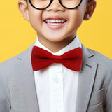 Maxbell Kids Bow Tie Boys Boys Tuxedo Bowties for Celebrations Anniversary Birthdays Red