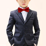 Maxbell Kids Bow Tie Boys Boys Tuxedo Bowties for Celebrations Anniversary Birthdays Red