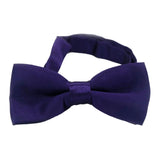 Maxbell Kids Bow Tie Boys Boys Tuxedo Bowties for Celebrations Anniversary Birthdays Purple