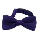 Maxbell Kids Bow Tie Boys Boys Tuxedo Bowties for Celebrations Anniversary Birthdays Purple
