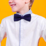 Maxbell Kids Bow Tie Boys Boys Tuxedo Bowties for Celebrations Anniversary Birthdays Purple