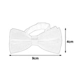 Maxbell Kids Bow Tie Boys Boys Tuxedo Bowties for Celebrations Anniversary Birthdays Rose Red