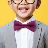 Maxbell Kids Bow Tie Boys Boys Tuxedo Bowties for Celebrations Anniversary Birthdays Rose Red