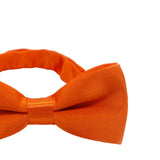 Maxbell Kids Bow Tie Boys Boys Tuxedo Bowties for Celebrations Anniversary Birthdays Orange
