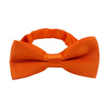 Maxbell Kids Bow Tie Boys Boys Tuxedo Bowties for Celebrations Anniversary Birthdays Orange