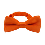 Maxbell Kids Bow Tie Boys Boys Tuxedo Bowties for Celebrations Anniversary Birthdays Orange