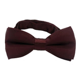 Maxbell Kids Bow Tie Boys Boys Tuxedo Bowties for Celebrations Anniversary Birthdays Dark Brown