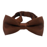 Maxbell Kids Bow Tie Boys Boys Tuxedo Bowties for Celebrations Anniversary Birthdays Light Brown
