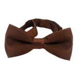 Maxbell Kids Bow Tie Boys Boys Tuxedo Bowties for Celebrations Anniversary Birthdays Light Brown