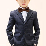 Maxbell Kids Bow Tie Boys Boys Tuxedo Bowties for Celebrations Anniversary Birthdays Light Brown