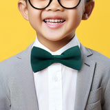 Maxbell Kids Bow Tie Boys Boys Tuxedo Bowties for Celebrations Anniversary Birthdays Green