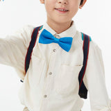 Maxbell Kids Bow Tie Boys Boys Tuxedo Bowties for Celebrations Anniversary Birthdays Light Blue