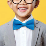 Maxbell Kids Bow Tie Boys Boys Tuxedo Bowties for Celebrations Anniversary Birthdays Light Blue