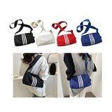 Maxbell 4xWomen Shoulder Bag Fashionable Hobo Crossbody Bag for Camping Hiking Outdoor black