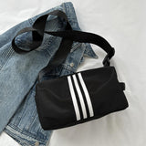 Maxbell 2xWomen Shoulder Bag Fashionable Hobo Crossbody Bag for Camping Hiking Outdoor black