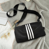 Maxbell 2xWomen Shoulder Bag Fashionable Hobo Crossbody Bag for Camping Hiking Outdoor black