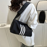 Maxbell 3xWomen Shoulder Bag Fashionable Hobo Crossbody Bag for Camping Hiking Outdoor black