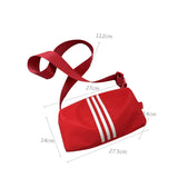 Maxbell 4xWomen Shoulder Bag Fashionable Hobo Crossbody Bag for Camping Hiking Outdoor red