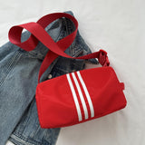 Maxbell 3xWomen Shoulder Bag Fashionable Hobo Crossbody Bag for Camping Hiking Outdoor red