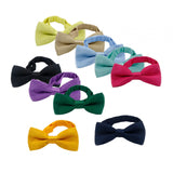 Maxbell Kids Bow Tie Versatile Soft Tux Bowties for Birthdays Stage Performance Prom Yellow Green
