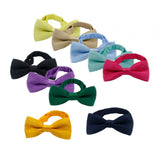 Maxbell Kids Bow Tie Versatile Soft Tux Bowties for Birthdays Stage Performance Prom Yellow Green