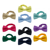 Maxbell Kids Bow Tie Versatile Soft Tux Bowties for Birthdays Stage Performance Prom Yellow Green